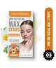 Hilary Rhoda Women One Go Facial Wax Strips | Painless Waxing kit| 20 Strips (Chamomile - Shade 03)