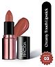 Hilary Rhoda Creamy Touch Lipstick | Highly Pigmented & Creamy Texture - 4g(Rosewood - Shade 03)