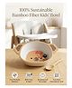 Luvlittle Bamboo Fiber Puppy Themed Bowl-Brown