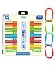 Skillmatics Connectable Learning Link Toy for Toddlers Fun & Educational Snap-Together Toy for Fine Motor Skills, Hand-Eye Coordination & Early Learning, Gift for Ages 10 to 24 Months, Set of 36 Links