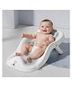 StarAndDaisy Baby Bath Seat Newborn to 0-18 Months, Non-Slip, Adjustable, Portable, Comfortable, Hygienic Baby Bather -Grey