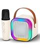 NEGOCIO Rechargeable Karaoke Mic with Speaker for Singing - Color May Vary