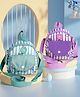 PB Pearlbags Set Of 2 Striped & Unicorn Printed Sling Bags-Lavender & Pista