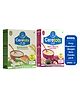 ARZ HOME MADE FOOD CERETOTS OATS  & MILLETS SWEET POTATO + BANANA RICE & MOASOORDAL MIX(pack of 2) FIBER AND TUMMY CARE PACK (600g,8-24Months)