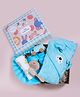 The Cradle Box Tiny Splash 5 Pcs Newborn Baby Boy Bath Hamper - Blue (0-24 Months)