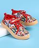 Pine Kids Marvel Slip On Casual Shoes With Avengers Graphics - Multicolor