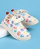 Pine Kids Marvel Slip On Casual Shoes With Avengers Graphics - Beige