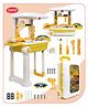 Aditi Toys Jr. Mechanical Set with Pull & Push Trolley for Kids,Mechanical Set with LED Light Instruments, Pretend Play Tool Set for Kids Above 3 Years, 24 Piece Tool Kit, BIS Approved (Yellow)
