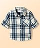 Babyhug Cotton Woven Full Sleeves Checkered Shirt - Multicolor