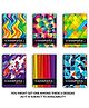 Classmate Pulse 5 Subject Single Line Spiral Notebook - 252 Pages