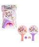 Ratnas Super Champ Table Tennis Unicorn Set  2 Racquets & 2 Balls Double-Sided Grip Vibrant Indoor & Outdoor Fun