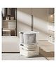 STOR Stackable Storage Box with Lid, 15L | Transparent & Grey | Polypropylene Storage Container | Home & Kitchen Organizer