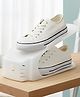 STOR Shoe Storage Rack, Set of 3 | Frosted White | Polypropylene  Shoe Organizer | Home Storage