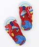Pine Kids Marvel Slip On Flip Flops with Spider-Man Print - Red