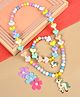 Asthetika Beads Embellished Unicorn Detailed Necklace & Bracelet Set - Multi Colour