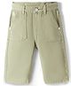 US Polo Assn Cotton Woven Full Length Solid Colour Jeans  - Olive Green