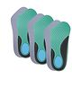 Dr Foot | Insole for Shoes Men | Arch Support for Flat Feet | Flat Feet Arch Support Insole | Shoe Insole | Gel Insoles for Men | Plantar Fasciitis | Memory Foam Insole | Large - Pair of 3