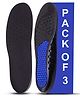 Dr Foot | Insole for Shoes Men | Arch Support for Flat Feet | Shoe Insole for Women | Flat Feet Arch Support Insole | Gel Insoles for Men | Work Insoles | All Day Comfort | Small |1 Pair-Pack Of 3