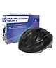 Strauss Adjustable Cycling Helmet Elite | Lightweight with Ventilation | Multi-Sport Helmet for Mountain, Road Biking & Skating | EPS Foam Lining | Size: Junior (Black and Green)