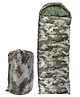 Strauss Camping Sleeping Bag -5°C to 5°C| Can Be Used in Summer, Spring and Winter | Lightweight and Portable | Ideal for Travel Camping Hiking and Trekking | for Adults & Kids,(Military Green)
