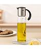The Better Home Glass Oil Dispenser 500ml | Borosilicate Bottle with Stainless Steel Spout | Leak-Proof, Easy Grip | For Cooking Oils & Vinegar