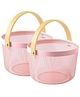 Round Metal Wire Basket | Pink | LZ03-2E