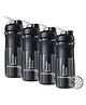 4  Strauss Blender Shaker Bottle 760 ml, (Black)