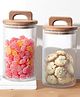 2 Jars with handles set | LP052-TRA | Pack of 2