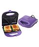 The Better Home FUMATO Presswich 750W Sandwich Maker | 2 Slice Grill | Non-Stick Grill Plates | Power Indicator | Grill, Toast and Make | Bread Maker | 1 Yr mfgh Warranty (Purple Haze)