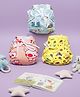 Snugkins Baby Langot & Nappies for Newborn Babies 0-6 Months Pack of 3