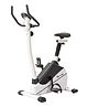 PowerMax Fitness BU-610 Magnetic Upright Exercise Bike for Home Use [6Kg Flywheel, Max User Weight 100kg, LCD Display, Comfortable Seat Cushion and Anti-slip Pedals] 1 Year Manufacturer Warranty
