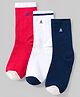Pine Kids Cotton Knit Ankle Length Solid Socks Pack Of 3 ( Colour May Vary )