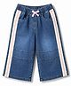 Little Kangaroos Full Length Solid Denim Jeans - Light Blue