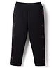 Little Kangaroos Knitted Full Length Leggings With Cherry Detailing - Black