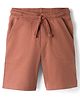 Honeyhap Premium 100% Cotton Knit Knee Length Solid Bermuda With Bio Finish - Aztec