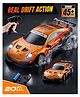 Fiddlerz Remote Control Racing Car for Kids High Speed RC Sports Car with Realistic Design Rechargeable Toy Car for Boys and Girls - Orange