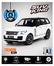 Fiddlerz Remote Control Car Toy for Kids RC SUV Car Toy Big Wheel RC Off-Road Vehicle with Powerful Motor for Kids - White