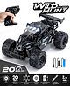 Fiddlerz Remote Control Car Toy for Kids RC Rock Crawler Car Big Tyre RC Off-Road Toy for Outdoor Play - Black