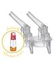 b.box Tritan Drink Bottle Replacement Straw Tops 2 Pack (450ml & 600ml)