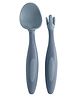 b.box Toddler Fork & Spoon Cutlery Set - Ocean Blue