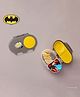 b.box Warner Bros Batman Snack Box for Kids  Leak-Proof Container, 2 Compartments, BPA-Free, Easy to Open & Carry Multicolor