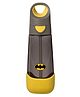 b.box Warner Bros Batman Tritan Straw Water Bottle for Kids 600ml, Durable & Spill-Proof, BPA-Free, Easy Grip Design  Multicolor