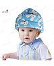 Kidcup Adjustable Cushioned Baby Safety Helmet Happy Blue(Print May Vary)
