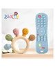 Kidcup Multi Texture Silicone Teether and Remote Control Teether (Combo)