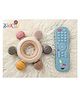 Kidcup Baby Teether with Wooden Ring and Remote Control Teether (Combo)