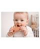 Kidcup Cute Silicone Car Teether - Brown