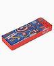 Avengers Iron Man & Captain America Magnetic Pencil Box - Red
