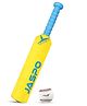 JASPO Cricket Joy EVA Foam Cricket Bat & Ball Combo for Kids Below 5 Years | Easy-Grip Handle | Soft & Safe Non-Toxic Material | Indoor, Society & Park Play
