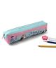 Disney Frozen Pencil Pouch For Kids Pack of 1 - Pink & Blue