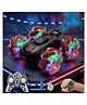 VikriDA RC 4x4 Gesture Control Drift Car | 360° Stunt Car with Smoke, RGB Lights, Spray Mist, Rechargeable Toy - with Watch Control LED Extreme- Multicolor